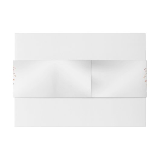 Trouwbloemen klokken roze blauwe linten mooi uitnodigingen wikkel (Achterkant Voorbeeld)