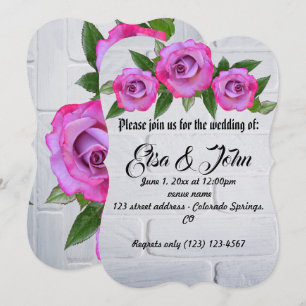 Trouwbloemen Roos Romantisch Lot Lot Kaart