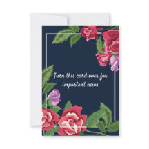Trouwbloemen Save The Date