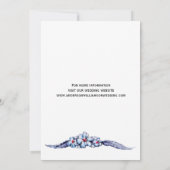 Trouwbloemen Scandinavische Bosgnomen Save The Date (Achterkant)