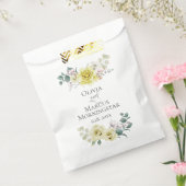 Trouwbloemen Sunny Cheery Yellow Bedankzakje (Gezegeld)