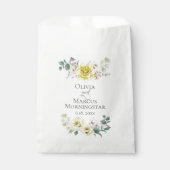 Trouwbloemen Sunny Cheery Yellow Bedankzakje (Voorkant)