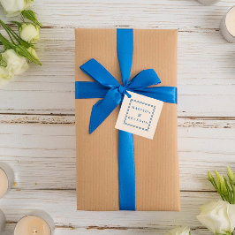 Trouwbloemen uit het midden van de eeuw | Crème Bedankjes Labels