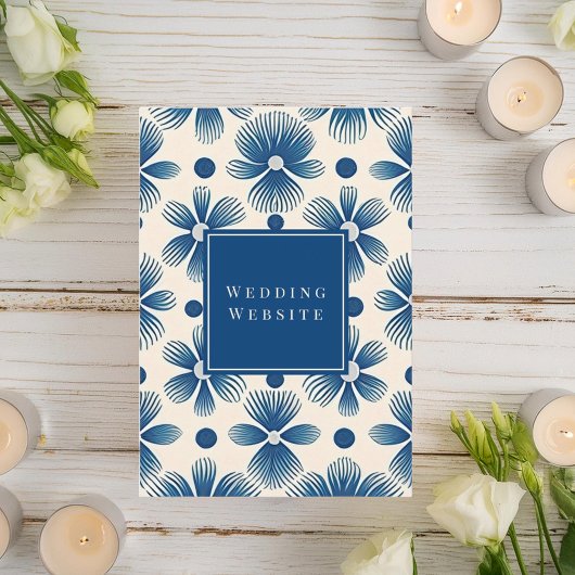 Trouwbloemen uit het midden van de eeuw | Full Pri Informatiekaartje