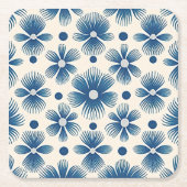 Trouwbloemen uit het midden van de eeuw | Volledig Kartonnen Onderzetters (Voorkant)