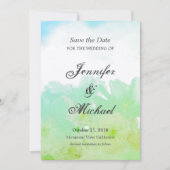Trouwbloemen Uniek Klassiek Save the Date (Voorkant)