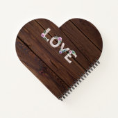 TROUWBOEK Budget Bucketlijst Rustieke Trouwdag Aan Notitieboek (Achterkant)