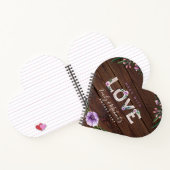 TROUWBOEK Budget Bucketlijst Rustieke Trouwdag Aan Notitieboek (Binnen)