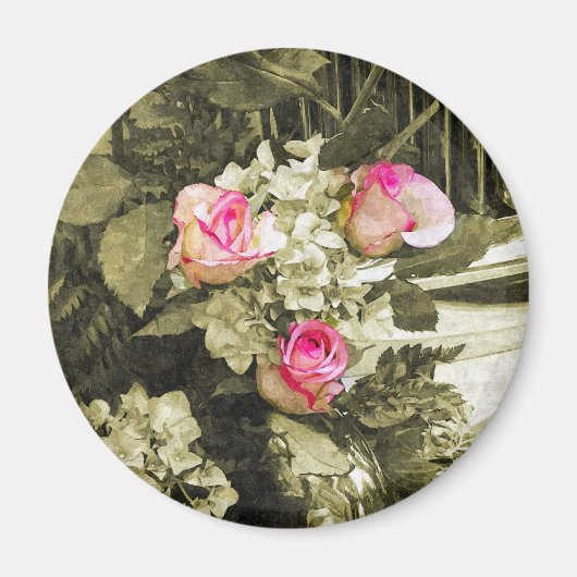 Trouwboeket van de bruid magneet (Voorkant)