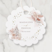 trouwboho-bloemen bedankjes labels (Voorkant)