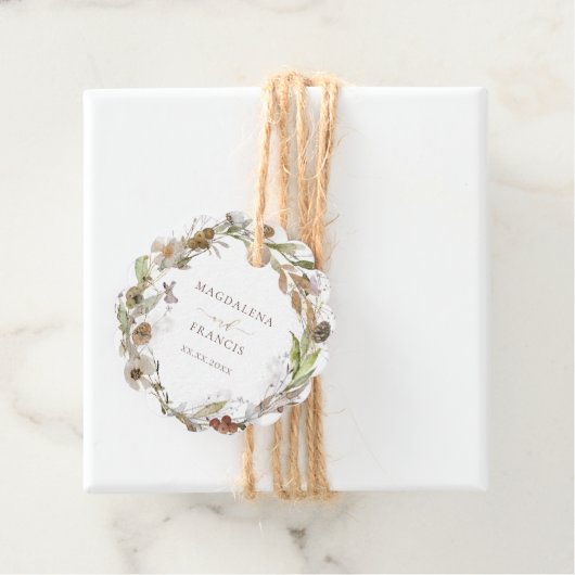 trouwboor herfst bedankjes labels (In situ)