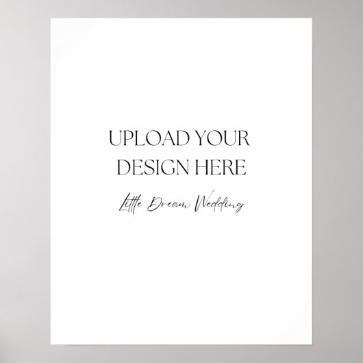 Trouwbord Print (Cardstock) (Voorkant)