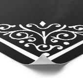 trouwbord vertrouw me dat je Dance Champagne kunt Poster (Hoek)