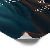 Trouwbordfoto: Personaliseer uw droomhuwelijk Poster (Hoek)