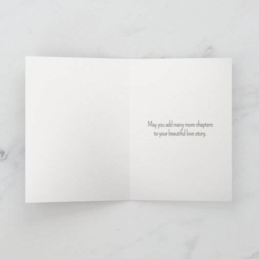 Trouwbriefpapier met strand zand dollar kaart (Binnen)