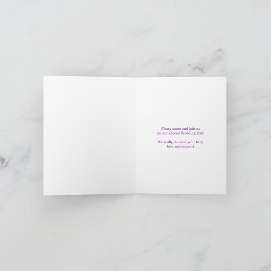 Trouwbroek roze, ben jij mijn bloemenmeisje? (Binnen)