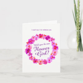 Trouwbroek roze, ben jij mijn bloemenmeisje?