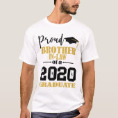 Trouwbroer van een afgestudeerde in 2020 t-shirt (Voorkant)