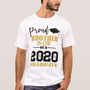 Trouwbroer van een afgestudeerde in 2020 t-shirt
