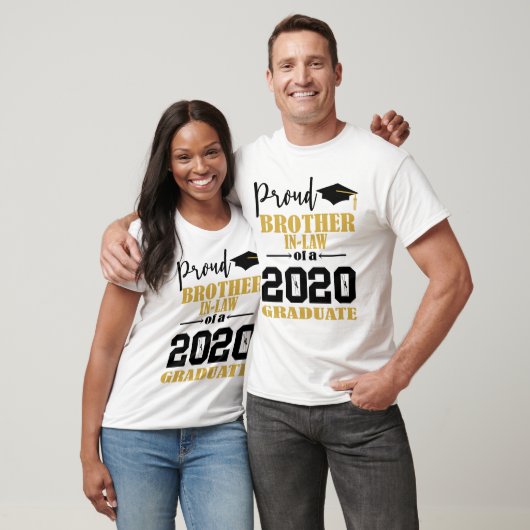 Trouwbroer van een afgestudeerde in 2020 t-shirt (Unisex)