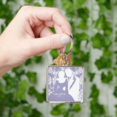 Trouwbruid en bruidegom u kiest voor kleur Sleutel Sleutelhanger (Hand)