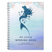 Trouwbruid Zeemeermin Onder het Zee Notitieboek (Voorkant)