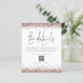 Trouwbudget Details QR-code Script Bijlage (Staand voorkant)