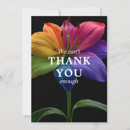 🌈 Trouwbudget met foto Bedankkaart