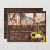 Trouwbudget met t Burgundy- en zonnebloemthema (Voorkant / Achterkant)