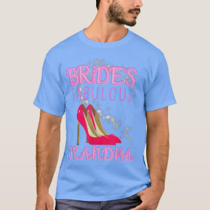 Trouwcadeau familie bruid fantastische oma 202 t-shirt