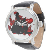 Trouwcadeau horloge voor mannen (Gekanteld)