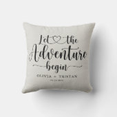 Trouwcadeau Kussen (Achterkant)