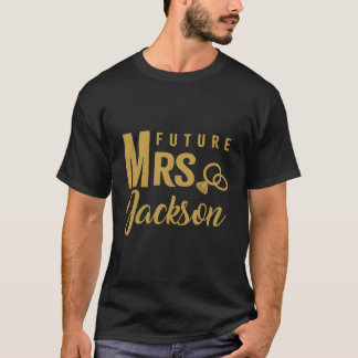 Trouwcadeau voor vrouwen bruid toekomstige mijnhee t-shirt