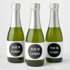 Trouwcadeaus op maat, Elegant, Huwelijksjubileumge Sparkling Wijnetiket