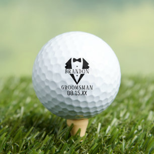 Trouwcadeaus voor getuige en bruidsjonkers op maat golfballen
