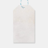 Trouwcadeautag Winter Dank Je Cadeaulabel (Achterkant)