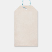 Trouwcadeautags voor wilde bloementuin cadeaulabel (Achterkant)