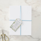 Trouwcadeautags voor wilde bloementuin cadeaulabel (Met Touw)