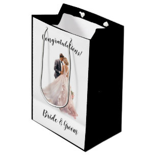 Trouwcadeautas Medium Cadeauzakje