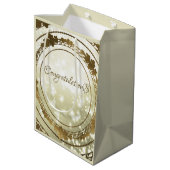 Trouwcadeautas Medium Cadeauzakje (Achterkant Gekanteld)