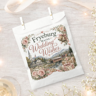 Trouwcadeautas voor Fryeburg Maine Zak Bedankzakje