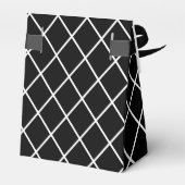 Trouwcadeautjes dozen zwart-wit bedankdoosjes (Achterkant)