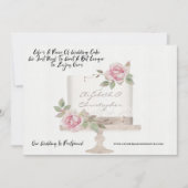 Trouwcake Grappig Planwijziging Uitgesteld Aankondiging (Voorkant)