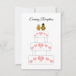 Trouwcake Ontwerp Trouwreceptie Kaart