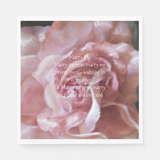 trouwcanvas servet (Voorkant)