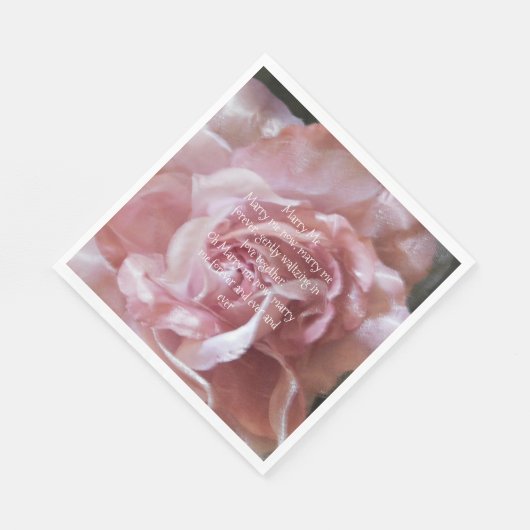 trouwcanvas servet (Hoek)