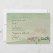Trouwceremonie Fresia Uitnodiging (Achterkant)