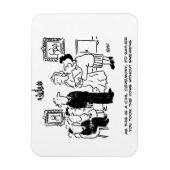 Trouwceremonie op het stadhuis magneet (Verticaal)