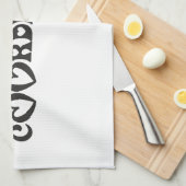 Trouwchaoscoördinator - Grappige Bruid Theedoek (Quarter Fold)