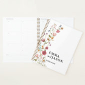 Trouwchecklistplanner, bloemige elegante trouw planner (Display)